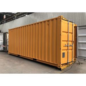 Buy cheap Luxury Prefabricated 20GP Tempered Glass Prefab Office Container product