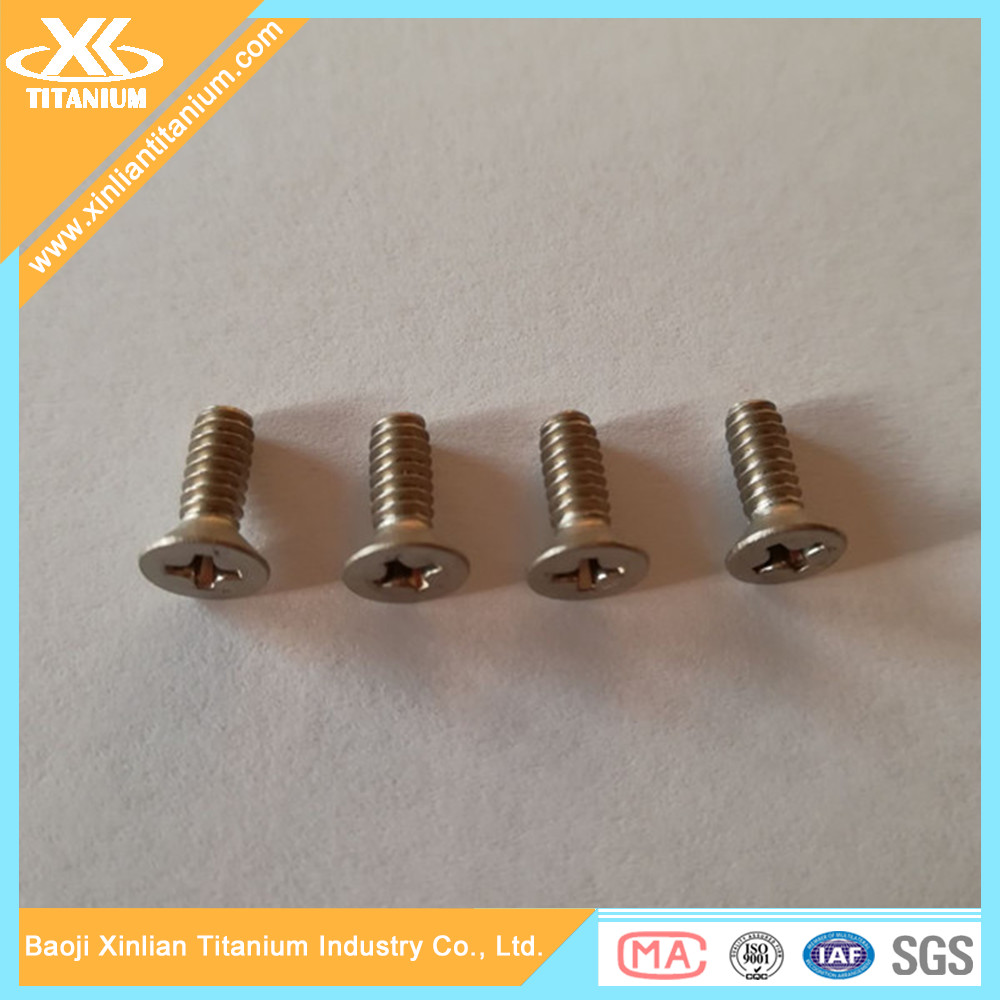China Titanium Phillips Countersunk Head Screws on sale