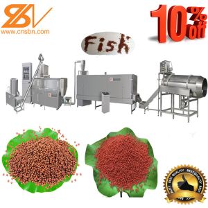 Buy cheap Twin Screw Stainless Steel Floating Fish Feed Manufacturing Machinery product