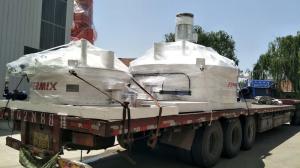 Buy cheap PMC2000 Vertical Shaft Mixer / Metro Tunnel Segments Concrete Batch Mixer product
