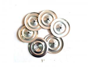 China GI / SS Round Self Locking Washers For Insulation Pins and locking Anchors on sale