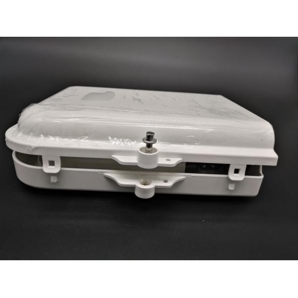 1*8 Splitter Module FTTH Fiber Optic Spliter Box Uncut Cable ABS White Flame Retardant UL94 V0