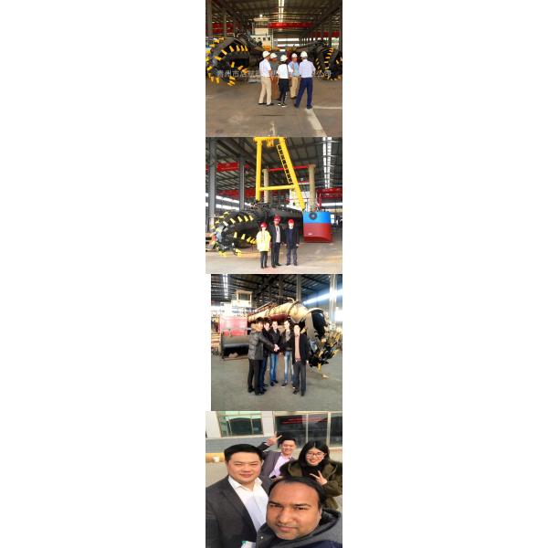 7000m3 Pump Water Flow Siemens PLC Hydraulic 28inch Cutter Suction Dredger for Dredging