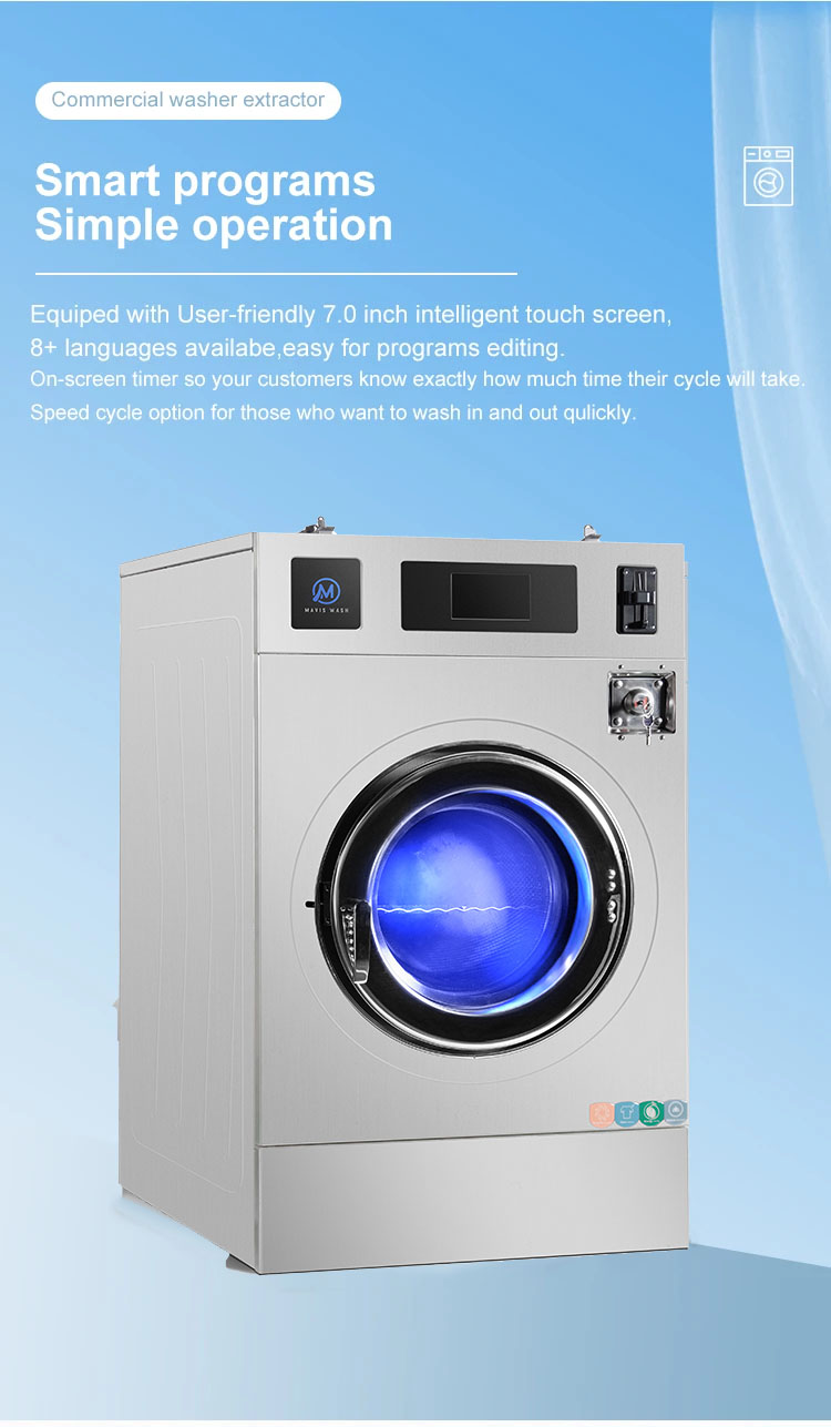 Good Price Automatic Washing Machine Commercial Laundry Washer 16kg Soft Mount Commercial Washer Machine