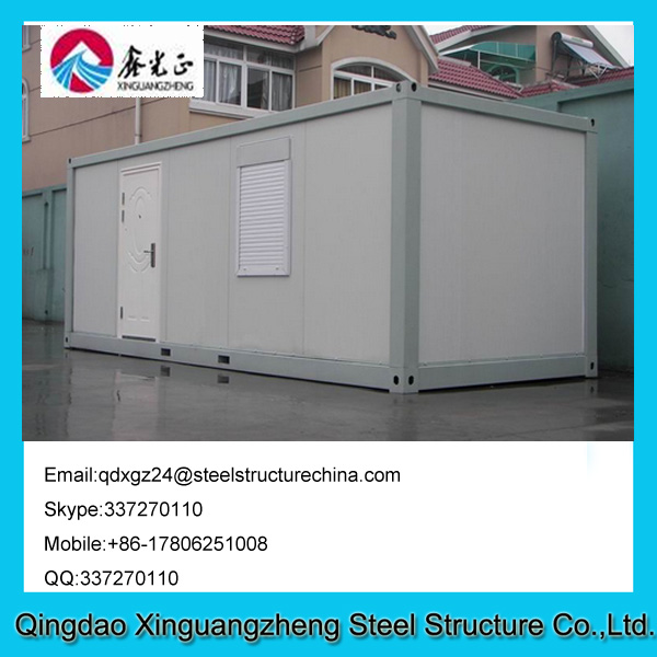 Prefab designed sandwich panel frame container guest house