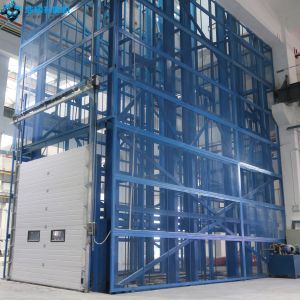 Buy cheap CE Certified Hydraulic Pallet Cargo Lift for Industrial Use product