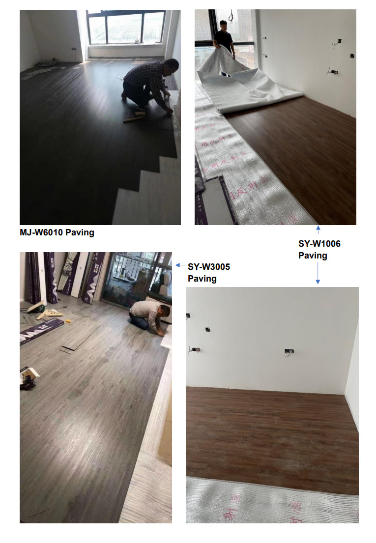 GKBM DG-W50002B-1 Waterproof Click Wood Grain SPC Flooring Kazan Walnut Burlywood