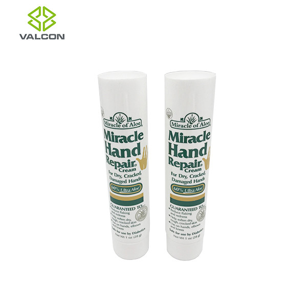 2 Layer Empty White Plastic Tube Screw Diameter 30 MM Open End Printing