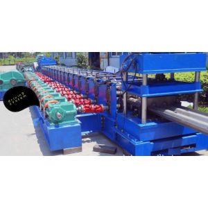 2024 Factory Price PLC 80mm Roller Diameter Highway Guardrail Forming Machine