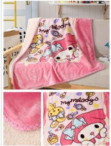 Buy cheap Double Ply Warm Sherpa Blankets Cartoon Printed For Baby / Children Skin Friendly product