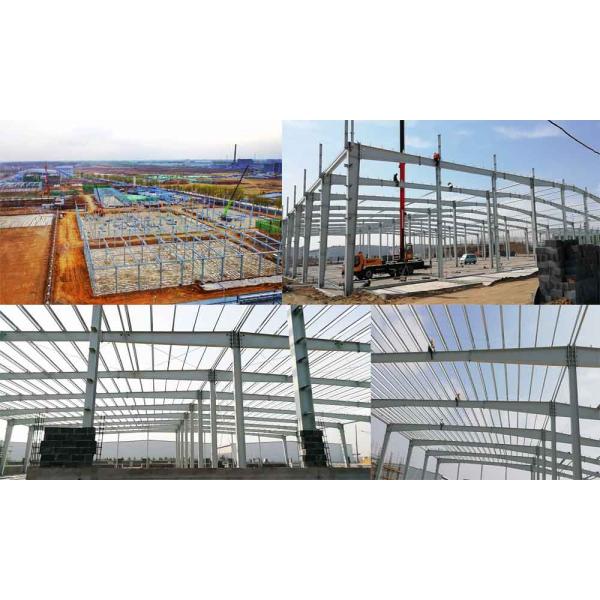 Galvanized Surface Treatment Prefabricated Steel Structures Hear - Preservation