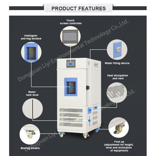 LIYI Sample Conditioning Temperature Humidity Chamber 80L Benchtop Temperature Chamber