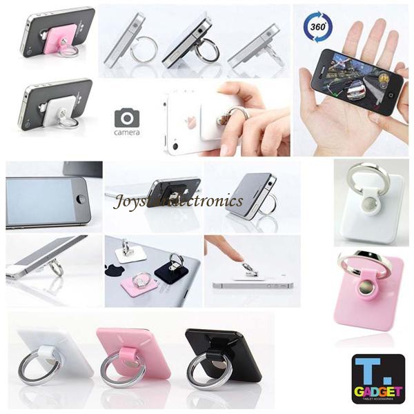360 degree rotation mobile phone ring stand holder for smart phone aluminum alloy ring