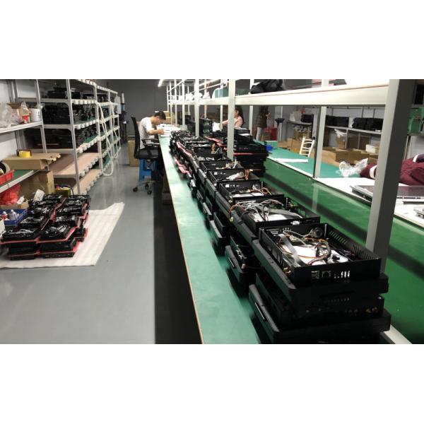 1024×768 Embedded Rugged Panel PC 300cd/m2 Aluminum Bezel PCAP