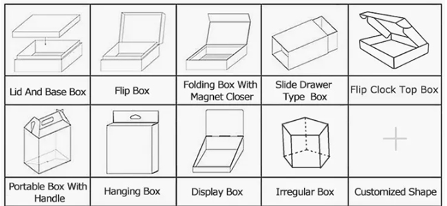 FSC Recyclable Custom Printed Cardboard Boxes playing card Packaging With Handle
