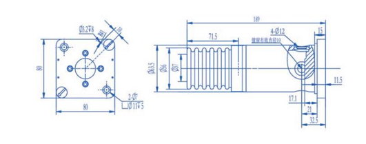 HUATEC Diffraction instrument X-Ray Tube HXA-1060N