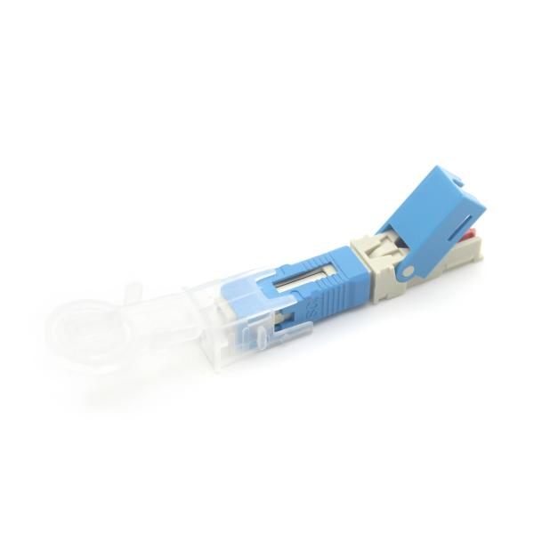 55mm/60mm Length Electronic Tablet FTTH Field Assembly Optical Fiber Optic SC UPC APC Fast Connector