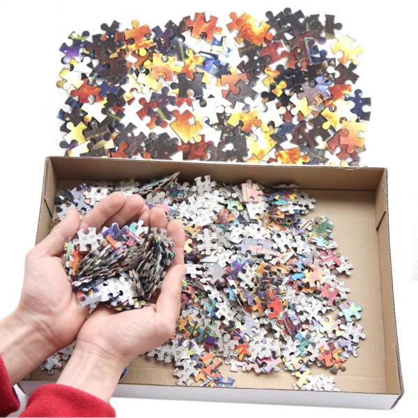 Offset 500 Pieces CCNB Cardboard Printing Puzzle FAMA