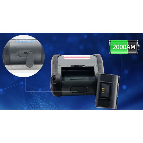 Portable Printer with USB Bluetooth Interface and 0.96 Inch OLED Display Private Mold