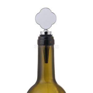 Multiple Shapes Sublimation Wine Bottle Stopper With Aluminum Insert Personalize