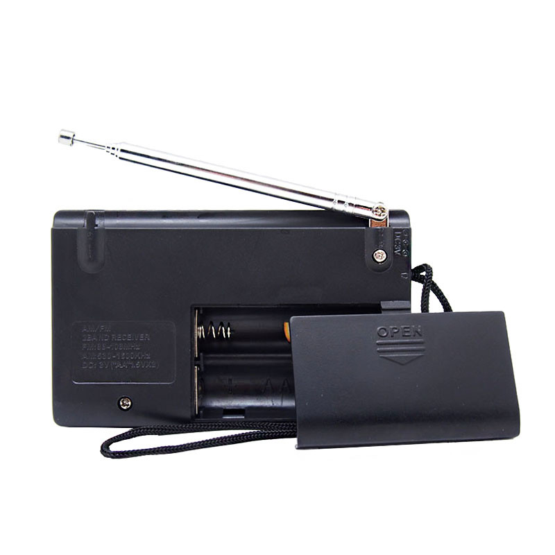 Pocket AM FM Radio Receiver Built In Speaker FM88 Customized LOGO