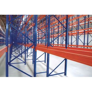 Pallet Gravity Flow Racks Adjustable Mobile Medium Duty Warehouse Gravity