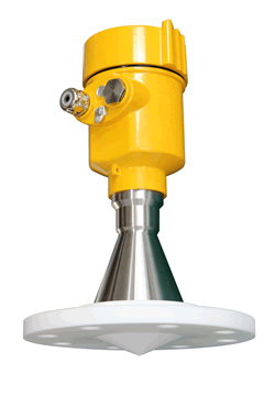 DN100 Flange Soild Powder Level Transmitter 26G Radar Level Sensor
