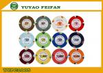 High Quality 1000 Clay Poker Chips For Supermarket / Chain Shops