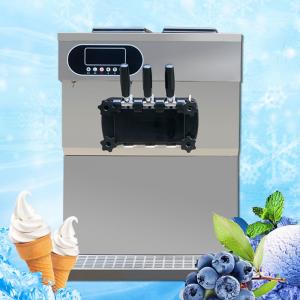 China 36-38l/H Commercial Soft Ice Cream Machine 3 In 1 Ice Cream Maker Table Top on sale