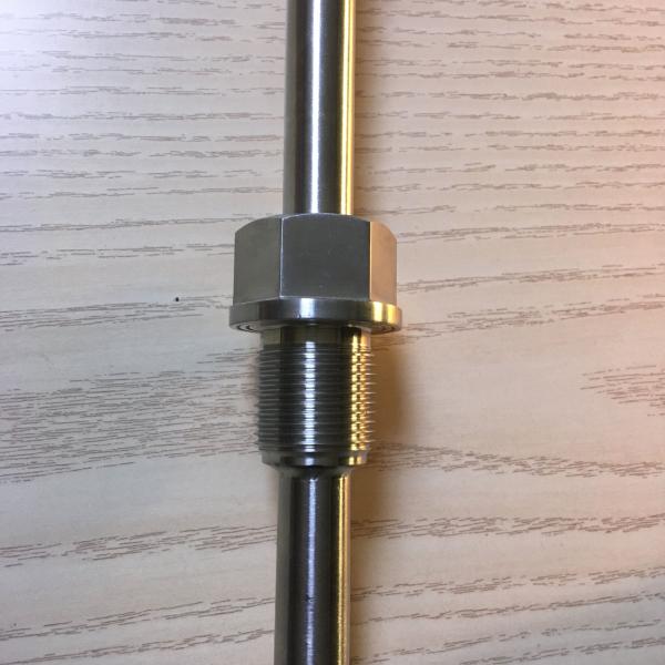Customized Support OEM High Temperature Armored WZP Thermocouple with Single Thread