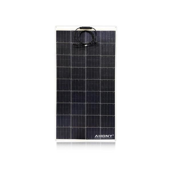 Walkable durable 150w Semi Flexible Solar Panel anti skid step on mono pv module no hidden crack