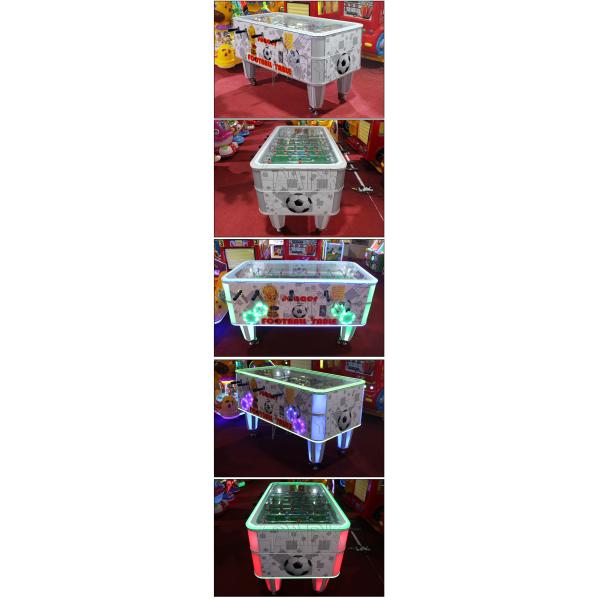 4 Player Coin Operated Arcade Machines Football Sports Simulating Table Amusement