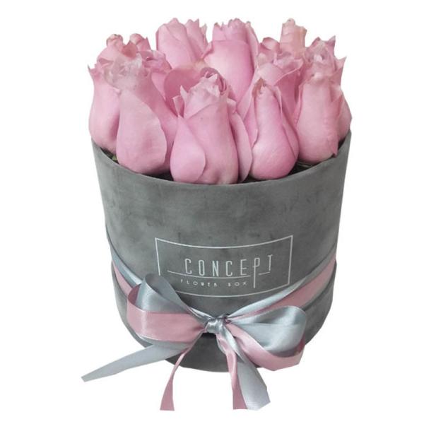 Round Suede C1S Artpaper Custom Printed Packaging Boxes Gift Boxes With Logo