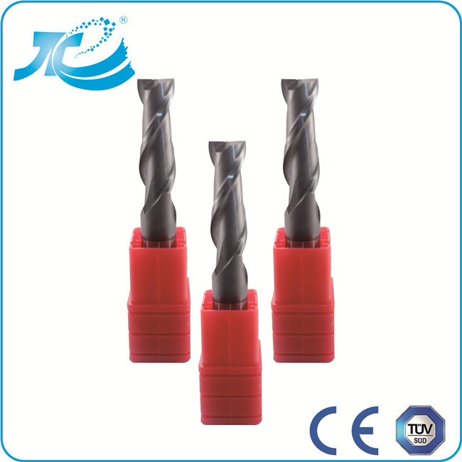 Tungsten Carbide 4 Flute Hard Milling End Mills Tools for Slotting / Milling