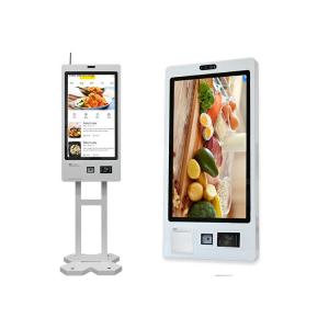 China Wall Mounted Floor Standing Kiosk Restaurant Payment Terminal Self Service Ordering on sale