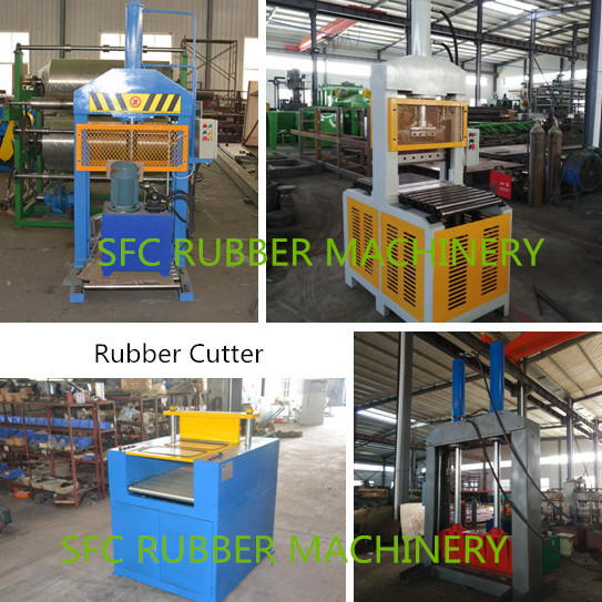 Vertical Natural Rubber Bale Cutter Machine Automatic Guillotine Type