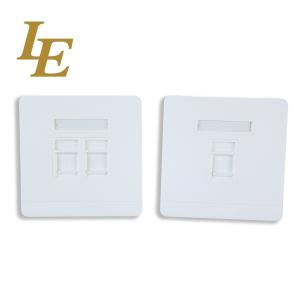 Buy cheap Electrical Plastic Surface Box 86x86mm Screwless Faceplate Socket product