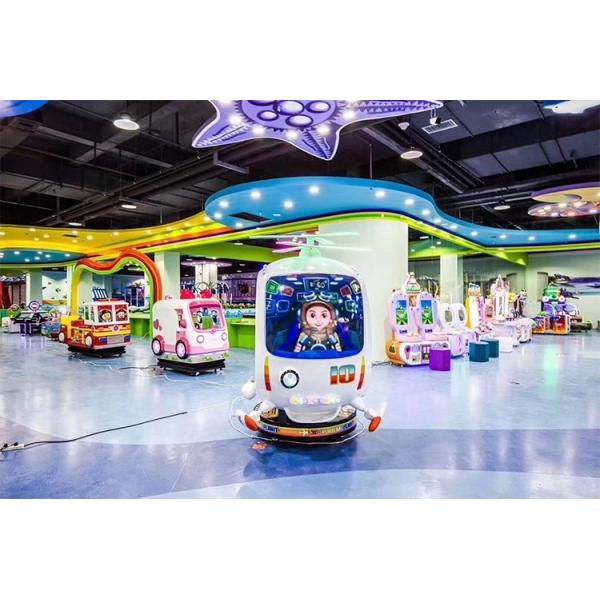 Swing Kiddie Ride Machines Coin Operated For Indoor Playground Amusement