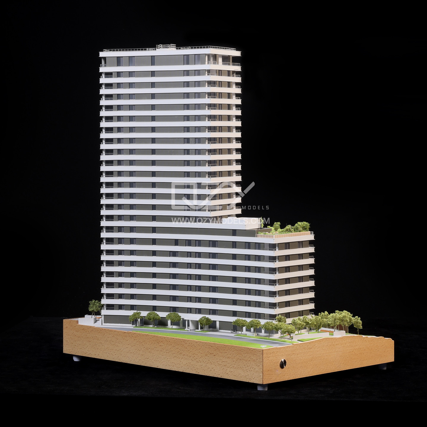 Buy cheap BBC Televation Centre Model Miniature Acrylic Architecture Model 1/150 product
