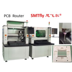 PCB Router Machine in Y-directionwith Differing Cutting Fixtures