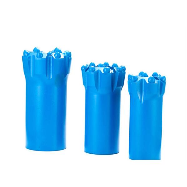 Blue T38 64mm Thread Button Bit Construction Use ISO9001