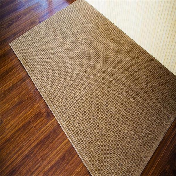 Wholesales pineapple lines pattern nylon kitchen mat