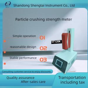 China The ST120K particle crushing strength tester automatically measures the size of particle strength and produces results on sale