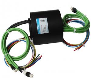 Buy cheap 15A IP65 100M/1000M Ethernet Slip Ring 500rpm Rotary Electrical Joint product