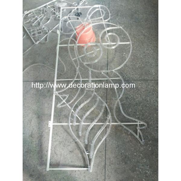 outdoor Christmas decorations led street light