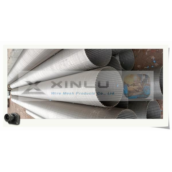 Pickling Polishing Stainless Steel Pipe Galvanized Rust Resistant With Welded Rings