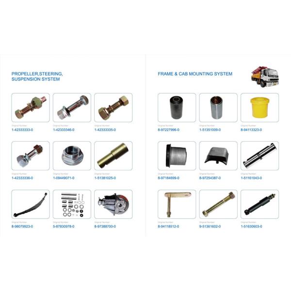 Plating Frame Sliver Color ISUZU Back Lamp 8971375700 Three Grids For TFR UCR