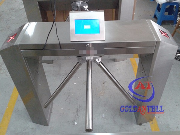 Automatic Barcode / Qr Code Turnstile Ticket Management Systems For Tourist Area , Museum , Cinema Entrance