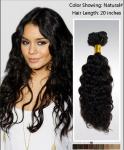 Buy cheap Elegant 25 Inch / 26 Inch Curly Human Hair Wigs / brazilian curly hair extensions product