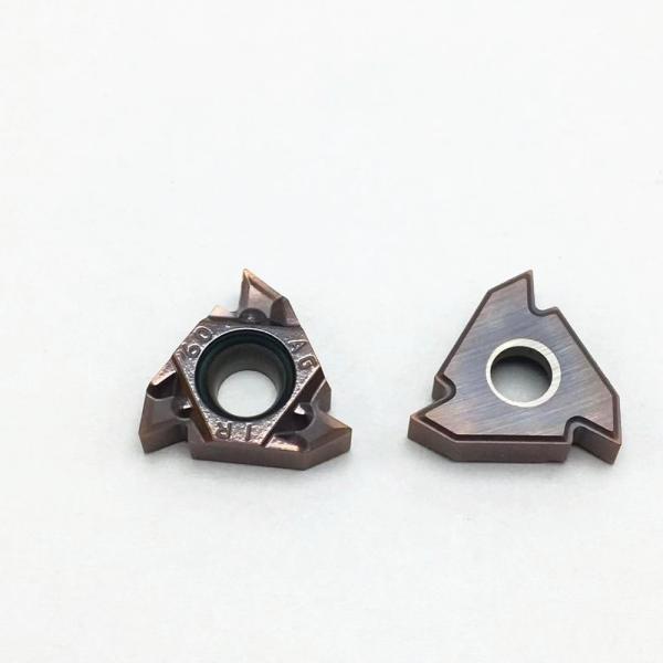 1 Pitch Cvd Coated Inserts , Tungsten Carbide Threading Inserts